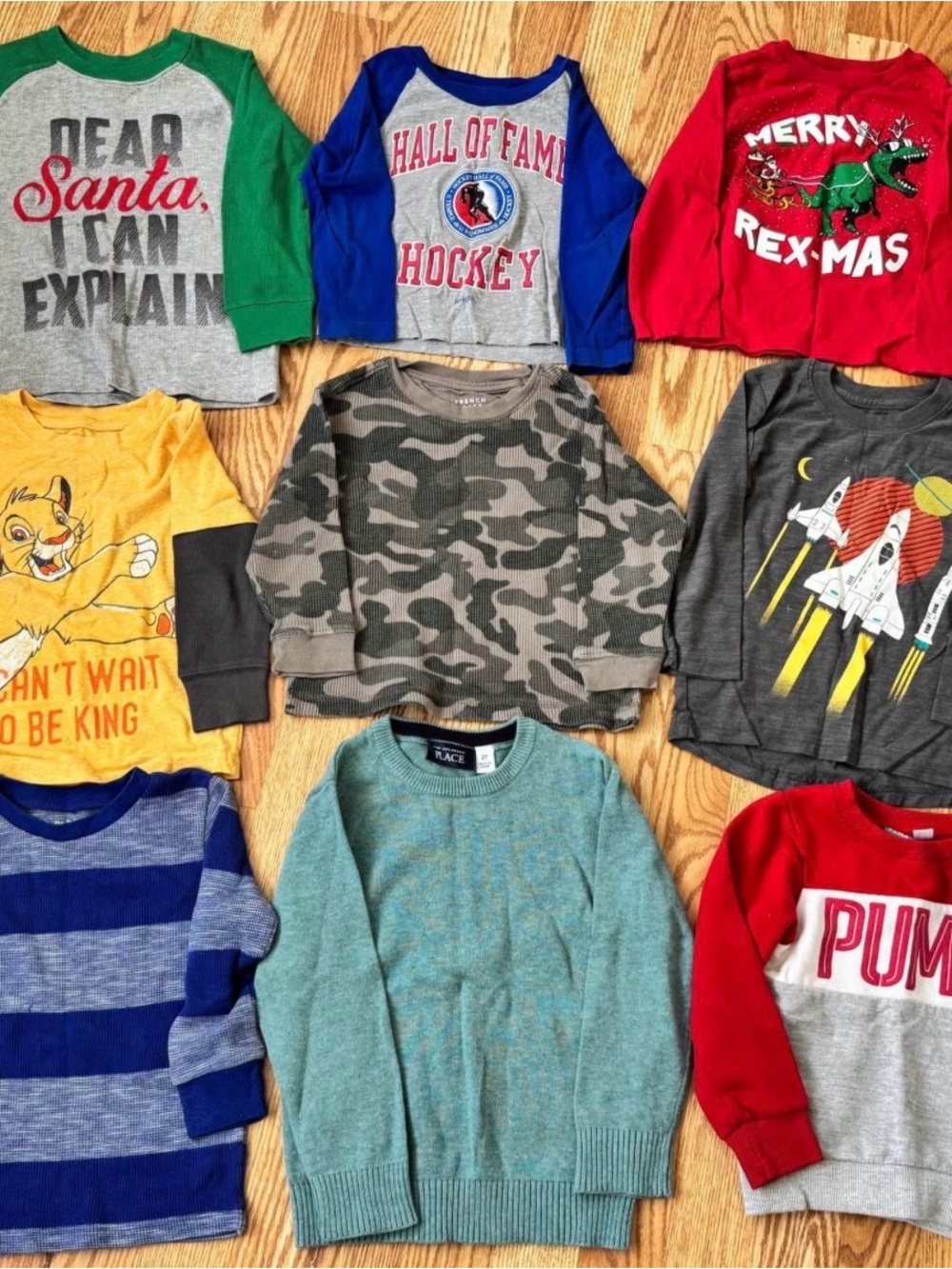 Boys’ Size 2T Clothing Bundle (45 Pieces)